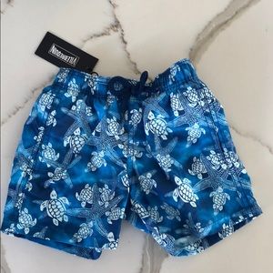 New with tags. Vilebrequin boy swim shorts.